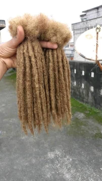 Dreads blond naturel