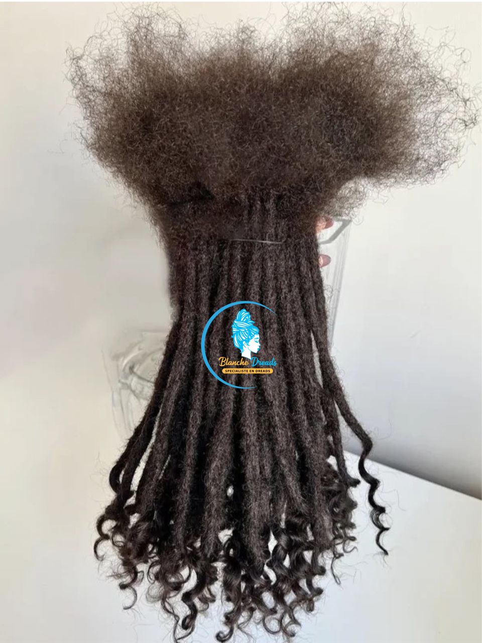 Dreads bouclées pointes curly