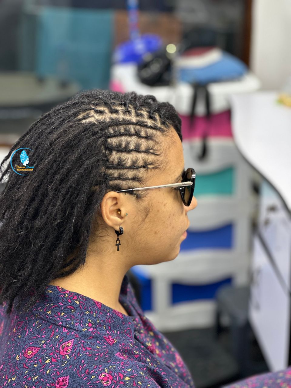 Tressage racines - dreads femme
