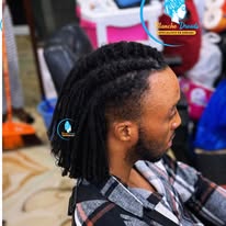 Dreads stylés homme barbe