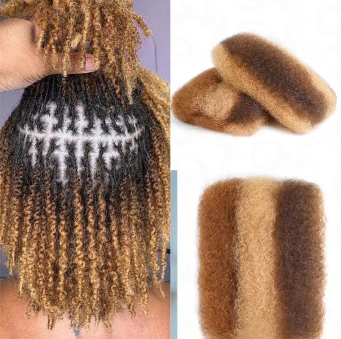 Mèches Afro Kinky bulk
